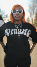 Load image into Gallery viewer, Oversized Crop Box "No Friends" T Shirt