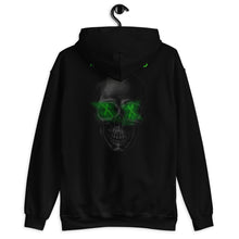 Load image into Gallery viewer, Green Skullface Hoodie