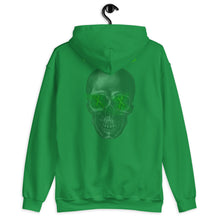Load image into Gallery viewer, Green Skullface Hoodie