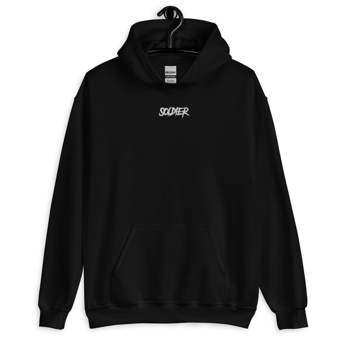 Embroidered Soldier Hoodie