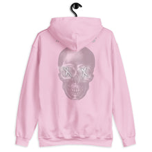 Load image into Gallery viewer, White Skullface Hoodie
