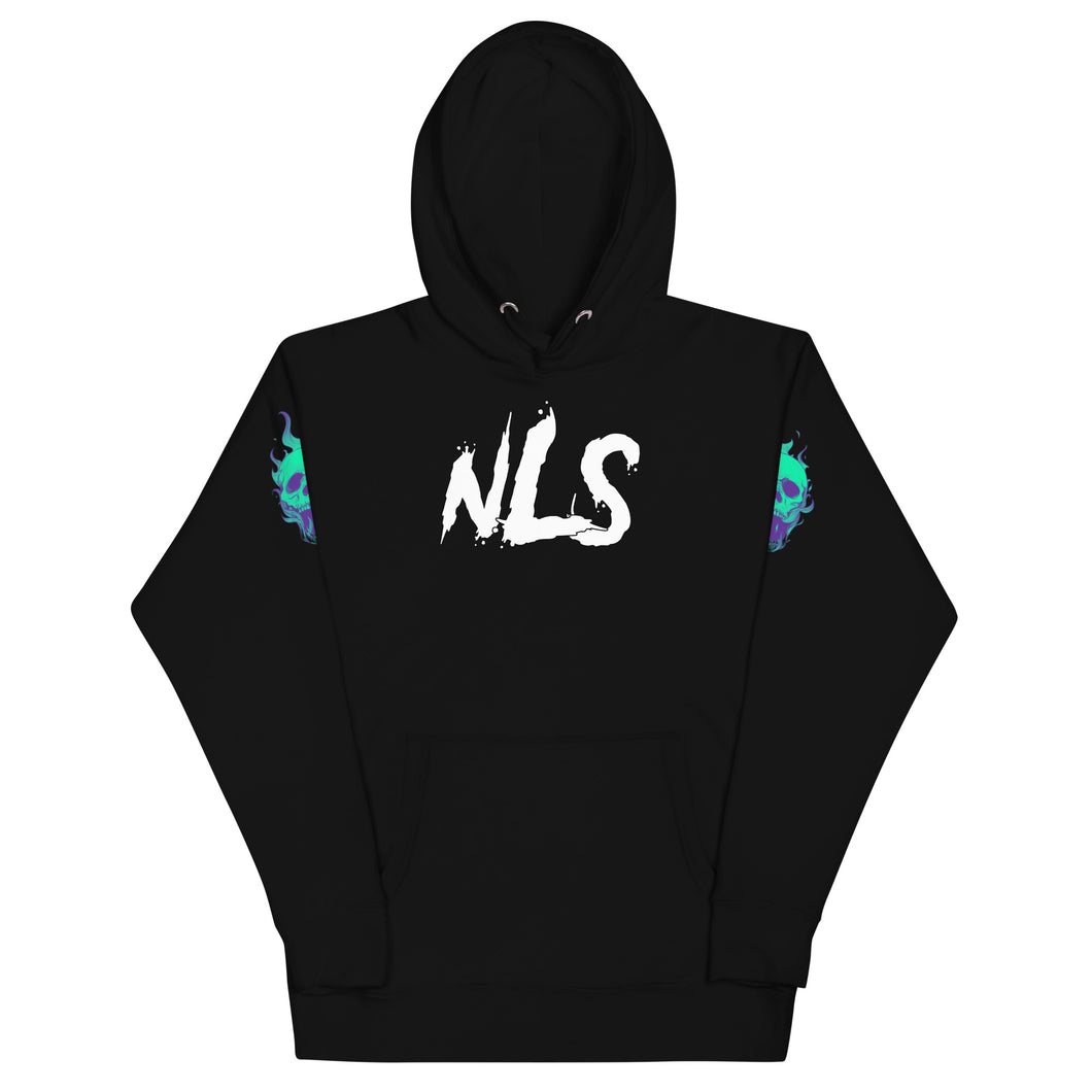 No Left Soldier Skull Hoodie