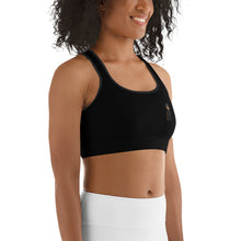 Load image into Gallery viewer, Black Sports bra
